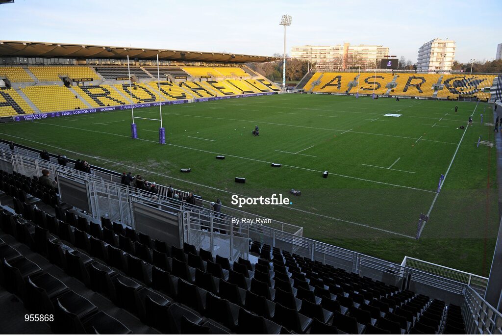 24 January 2015; A view of Stade Marcel Deflandre, home of La Rochelle Rugby. European Rugby Champions Cup 2014/15, Pool 2, Round 6, La Rochelle v Connacht, Stade Marcel Deflandre, La Rochelle, France. Picture credit: Ray Ryan / SPORTSFILE