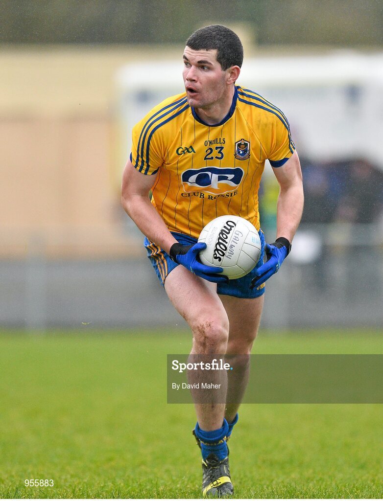 25 January 2015; Cathal Shine, Roscommon. FBD Connacht League Final, Roscommon v Galway, Kiltoom, Co. Roscommon. Picture credit: David Maher / SPORTSFILE