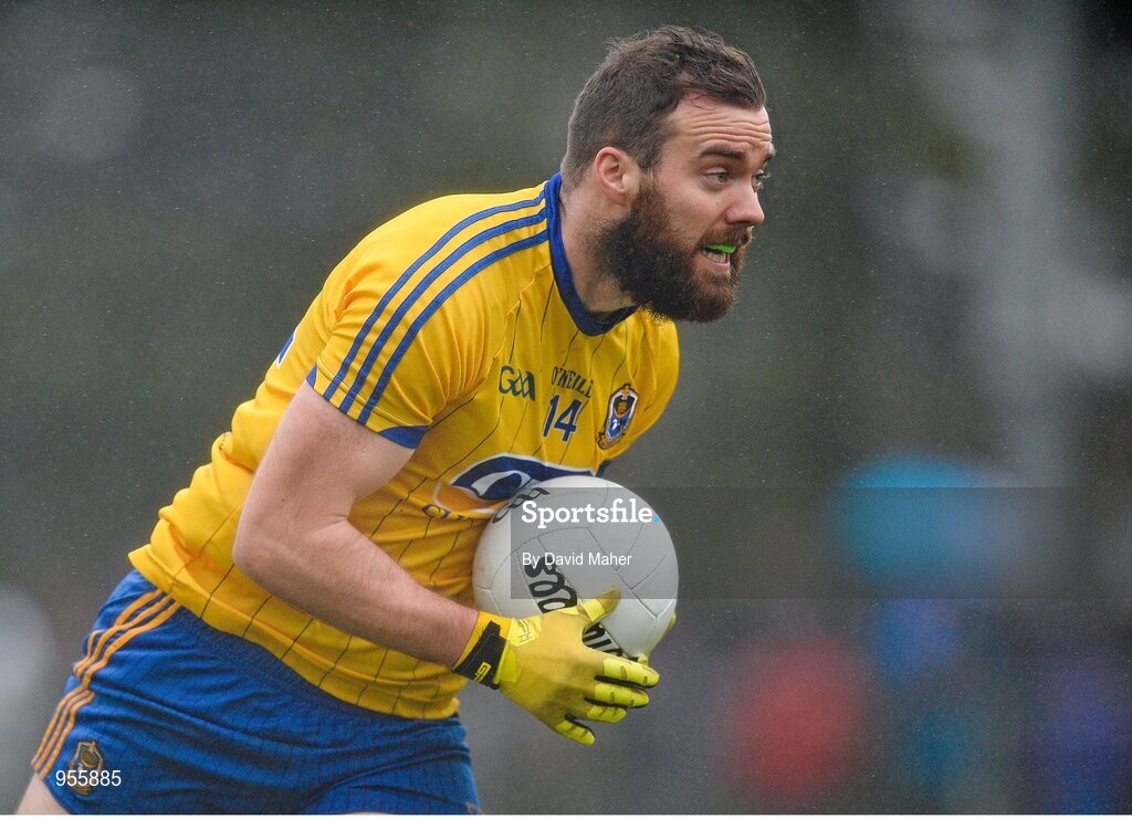 25 January 2015; Senan Kilbride, Roscommon. FBD Connacht League Final, Roscommon v Galway, Kiltoom, Co. Roscommon. Picture credit: David Maher / SPORTSFILE