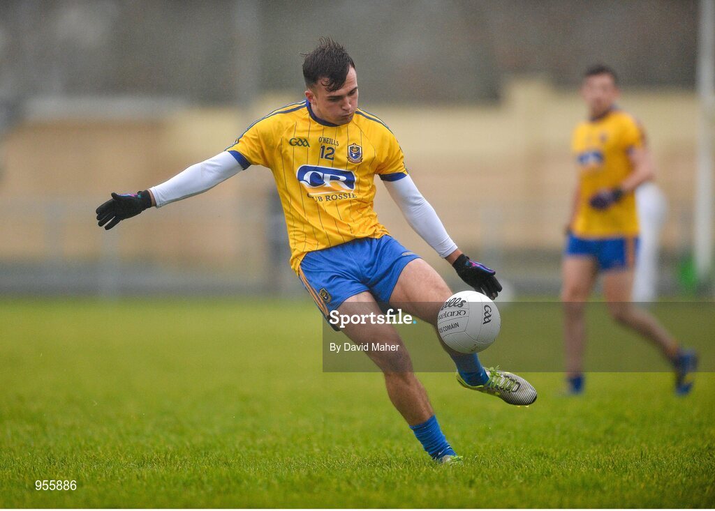 25 January 2015; Donie Smith, Roscommon. FBD Connacht League Final, Roscommon v Galway, Kiltoom, Co. Roscommon. Picture credit: David Maher / SPORTSFILE