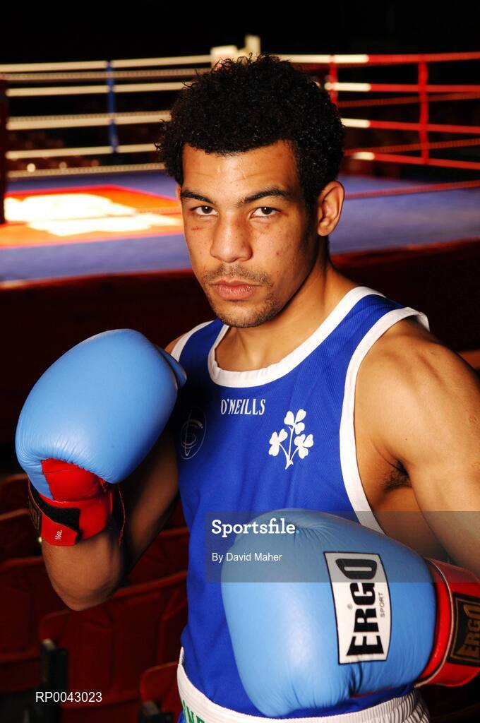 15 October 2007; Team Ireland boxer, Darren Sutherland, at the AIBA World Boxing Championships Chicago 2007 Press Conference. The 2007 AIBA World Boxing Championships will be held in Chicago at the University of Illinois - Chicago Pavilion, from the 23rd October to the 3rd November 2007. The National Stadium, Dublin. Picture credit: David Maher / SPORTSFILE