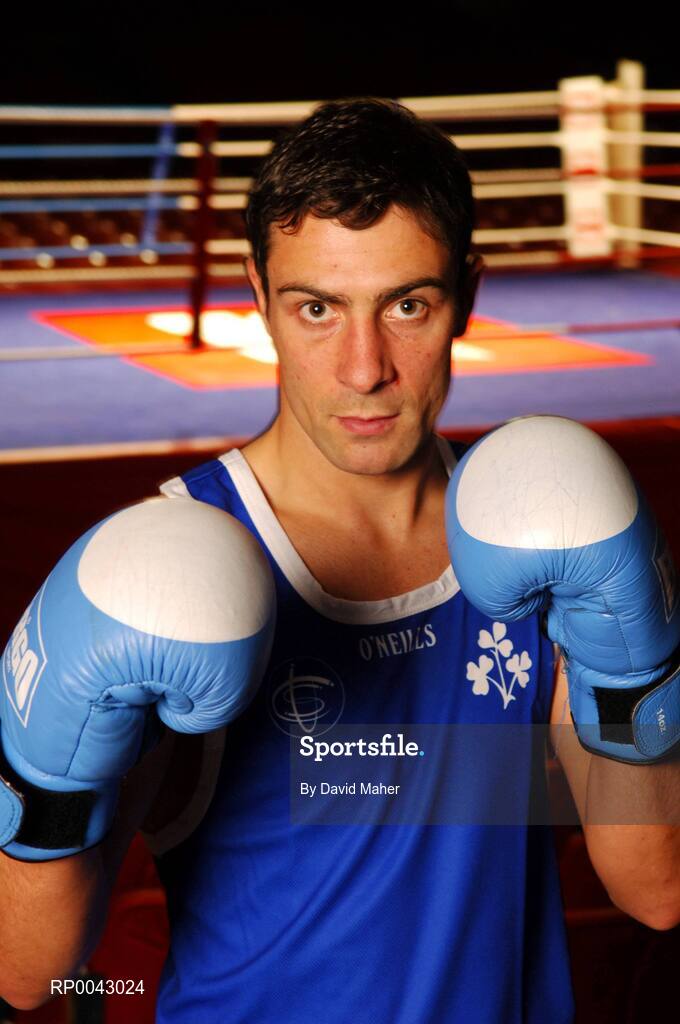 15 October 2007; Team Ireland boxer, Kenny Egan, at the AIBA World Boxing Championships Chicago 2007 Press Conference. The 2007 AIBA World Boxing Championships will be held in Chicago at the University of Illinois - Chicago Pavilion, from the 23rd October to the 3rd November 2007. The National Stadium, Dublin. Picture credit: David Maher / SPORTSFILE