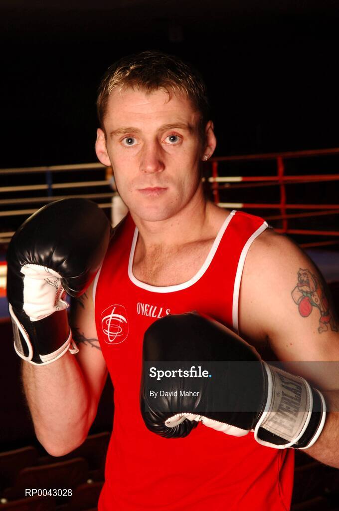 15 October 2007; Team Ireland boxer, Roy Sheehan, Dublin, at the AIBA World Boxing Championships Chicago 2007 Press Conference. The 2007 AIBA World Boxing Championships will be held in Chicago at the University of Illinois - Chicago Pavilion, from the 23rd October to the 3rd November 2007. The National Stadium, Dublin. Picture credit: David Maher / SPORTSFILE
