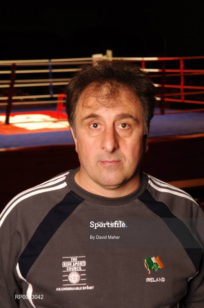 15 October 2007; Team Ireland boxing coach, Zaur Antia, at AIBA World Boxing Championships Chicago 2007 Press Conference. The 2007 AIBA World Boxing Championships will be held in Chicago at the University of Illinois - Chicago Pavilion, from the 23rd October to the 3rd November 2007. The National Stadium, Dublin. Picture credit: David Maher / SPORTSFILE
