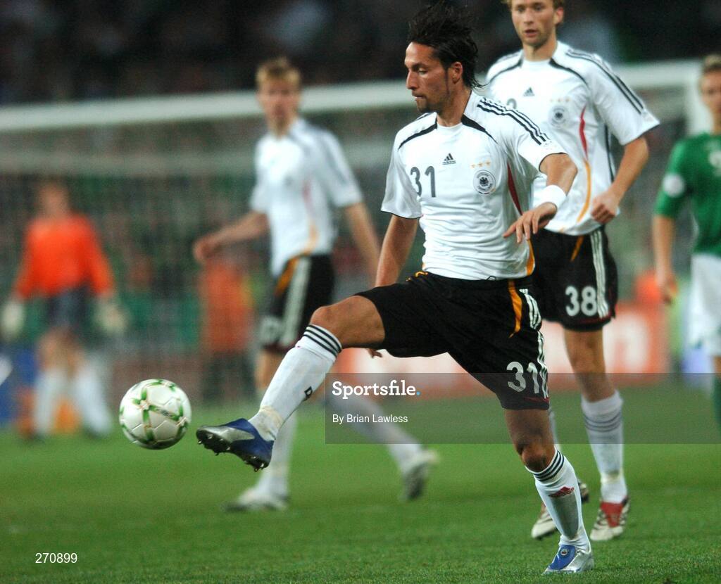 13 October 2007; Germany's Kevin Kuranyi. 2008 European Championship Qualifier, Republic of Ireland v Germany, Croke Park, Dublin. Picture credit; Brian Lawless / SPORTSFILE