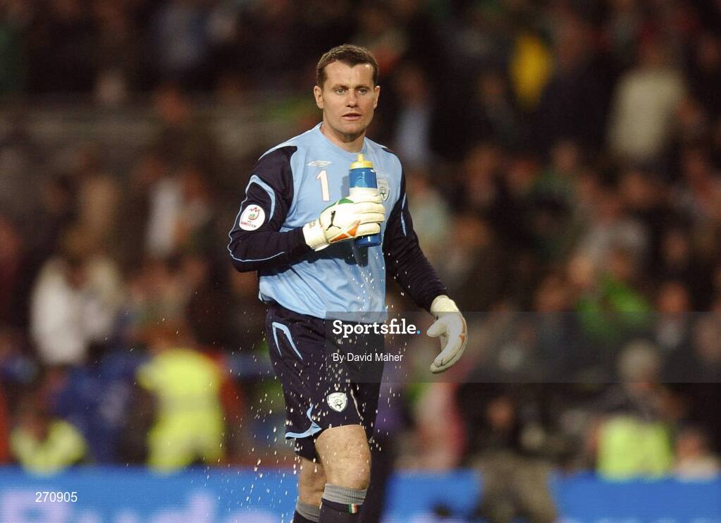 13 October 2007; Shay Given, Republic of Ireland. 2008 European Championship Qualifier, Republic of Ireland v Germany, Croke Park, Dublin. Picture credit; David Maher / SPORTSFILE