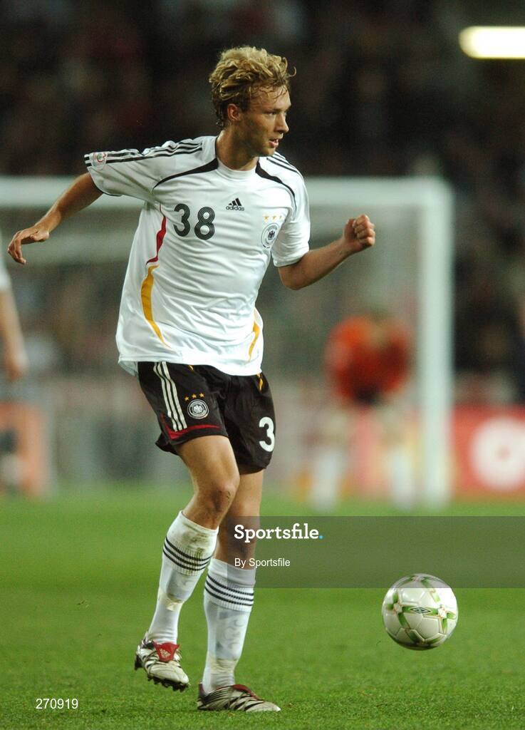 13 October 2007; Simon Rolfes, Germany. 2008 European Championship Qualifier, Republic of Ireland v Germany, Croke Park, Dublin. Picture credit; Paul Mohan / SPORTSFILE