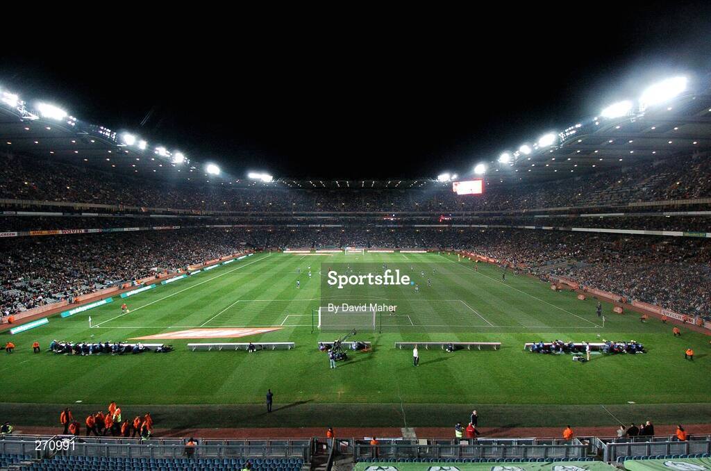 17 October 2007; A general view of Croke Park during the match. 2008 European Championship Qualifier, Republic of Ireland v Cyprus, Croke Park, Dublin. Picture credit; Stephen McCarthy / SPORTSFILE