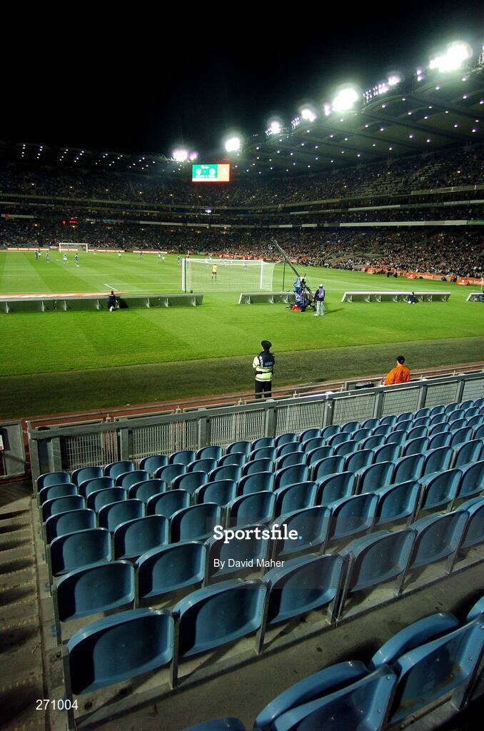 17 October 2007; A general view of Croke Park during the game. 2008 European Championship Qualifier, Republic of Ireland v Cyprus, Croke Park, Dublin. Picture credit; David Maher / SPORTSFILE