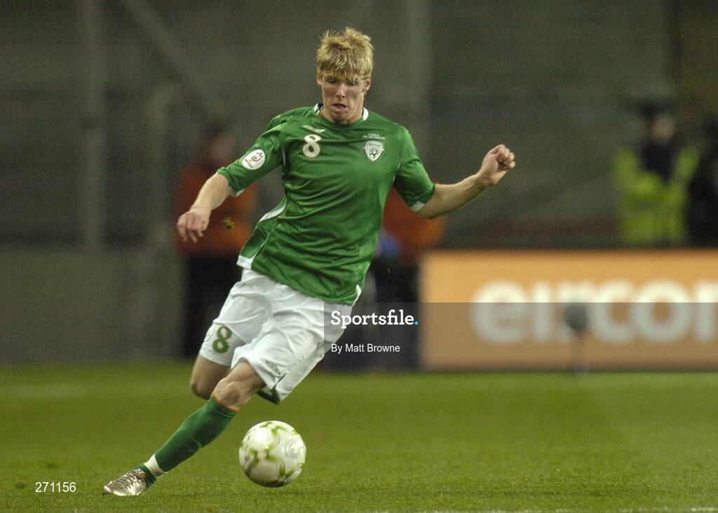 17 October 2007; Andy Keogh, Republic of Ireland. 2008 European Championship Qualifier, Republic of Ireland v Cyprus, Croke Park, Dublin. Picture credit; Matt Browne / SPORTSFILE