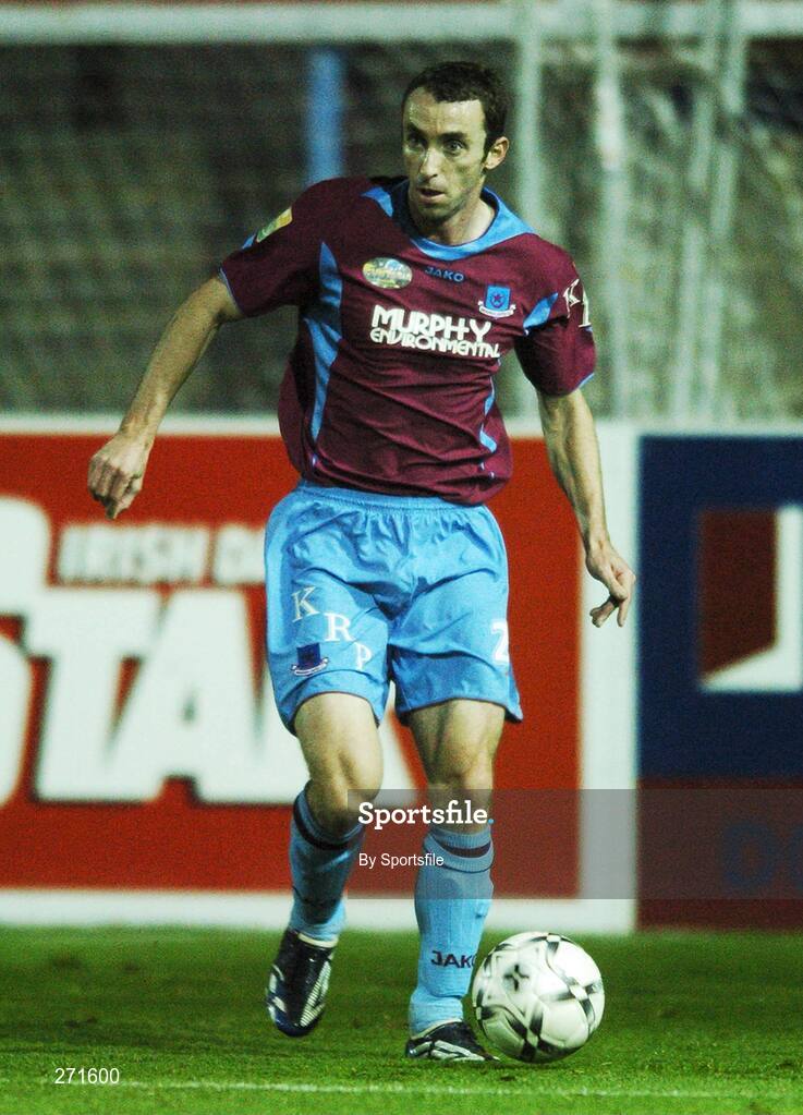 19 October 2007; Ollie Cahill, Drogheda United. eircom League of Ireland Premier Division, Drogheda United v Corky City, United Park, Drogheda. Picture credit; Paul Mohan / SPORTSFILE