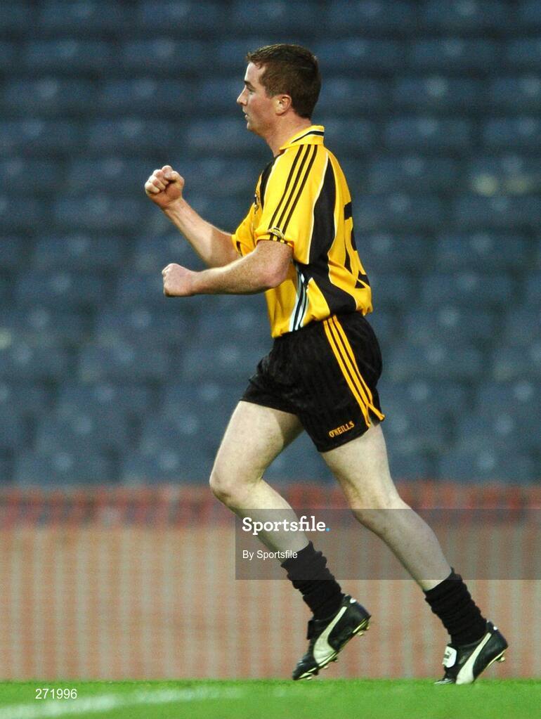 27 October 2007; Thomas Freeman, Ulster, celebrates after scoring a goal. M. Donnelly Inter-Provincial Football Championships Final, Munster v Ulster, Croke Park, Dublin. Photo by Sportsfile