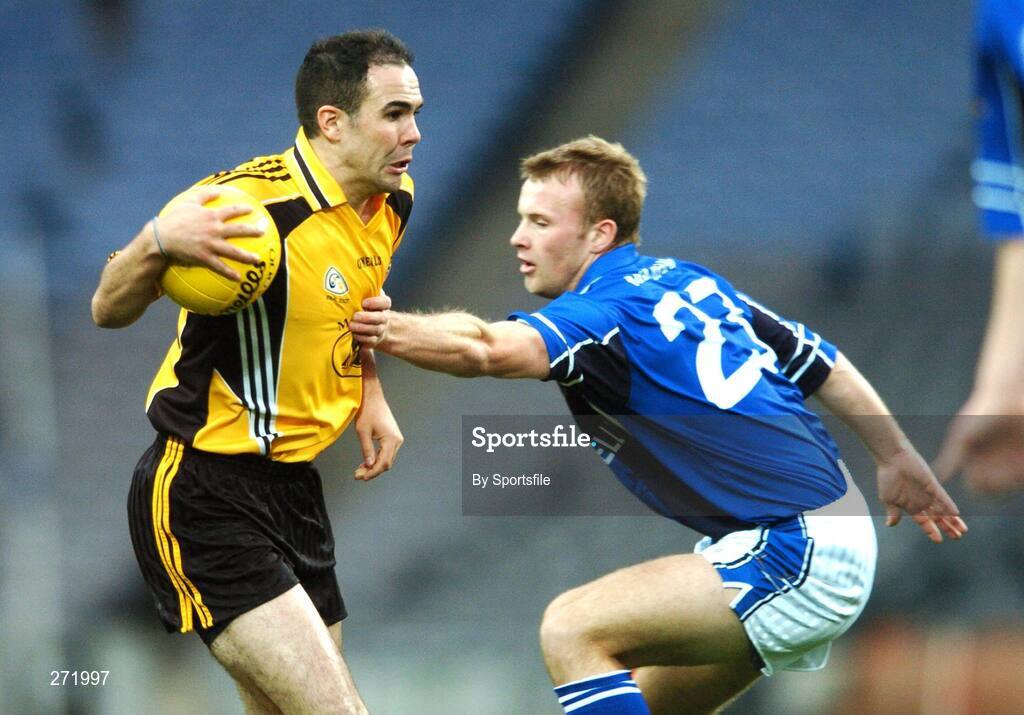 27 October 2007; Paul Finlay, Ulster, in action against Michael Shields, Munster. M. Donnelly Inter-Provincial Football Championships Final, Munster v Ulster, Croke Park, Dublin. Photo by Sportsfile