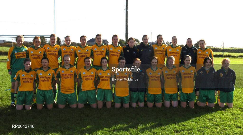 28 October 2007; The Corofin, Galway, team. VHI Healthcare Connacht Senior Club Football Championship Final, Corofin, Galway, v Carnacon, Mayo, Corofin, Galway. Picture credit: Ray McManus / SPORTSFILE