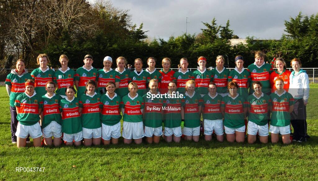 28 October 2007; The Carnacon, Mayo, team. VHI Healthcare Connacht Senior Club Football Championship Final, Corofin, Galway, v Carnacon, Mayo, Corofin, Galway. Picture credit: Ray McManus / SPORTSFILE
