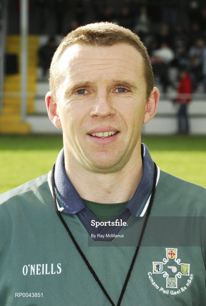 28 October 2007; Referee Michael Duffy, Sligo. VHI Healthcare Connacht Senior Club Football Championship Final, Corofin, Galway, v Carnacon, Mayo, GAA Grounds, Corofin, Galway. Picture credit: Ray McManus / SPORTSFILE