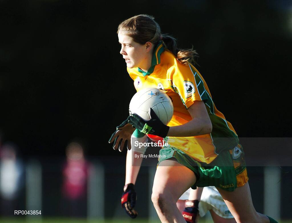 28 October 2007; Sarah Cosgrave, Corafin. VHI Healthcare Connacht Senior Club Football Championship Final, Corofin, Galway, v Carnacon, Mayo. GAA Grounds, Corofin, Galway. Picture credit: Ray McManus / SPORTSFILE