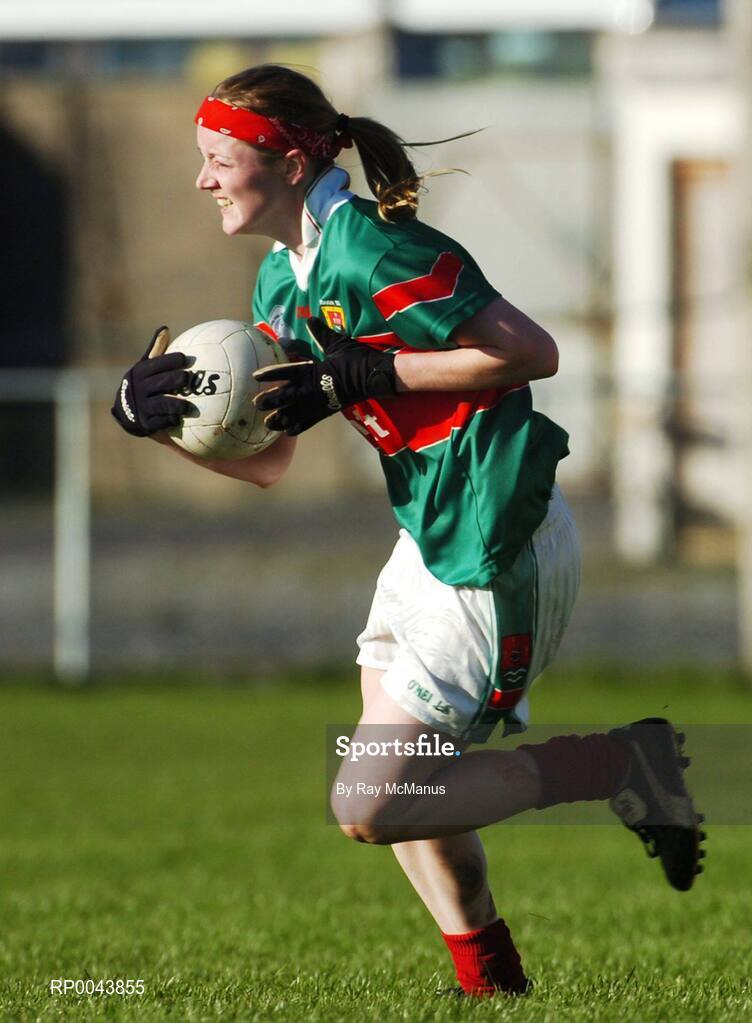 28 October 2007; Natasha Beegan, Carnacon, Mayo. VHI Healthcare Connacht Senior Club Football Championship Final, Corofin, Galway, v Carnacon, Mayo, Corofin, Galway. Picture credit: Ray McManus / SPORTSFILE