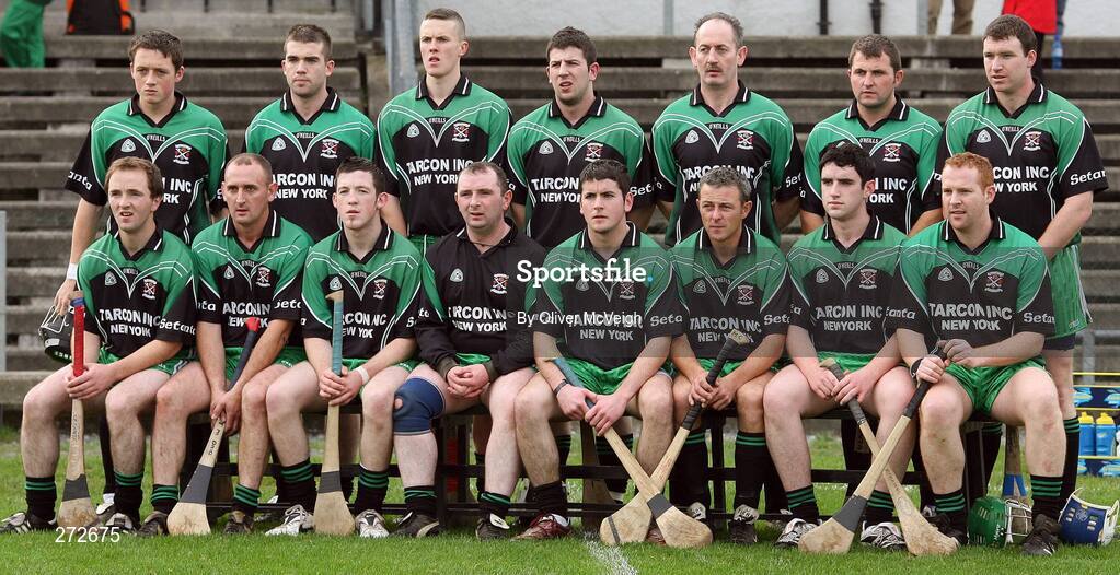 4 November 2007; The Setanta team. Ulster Junior Hurling Club Championship Final, Armoy v Setanta. Casement Park, Belfast, Co. Antrim. Picture credit: Oliver McVeigh / SPORTSFILE