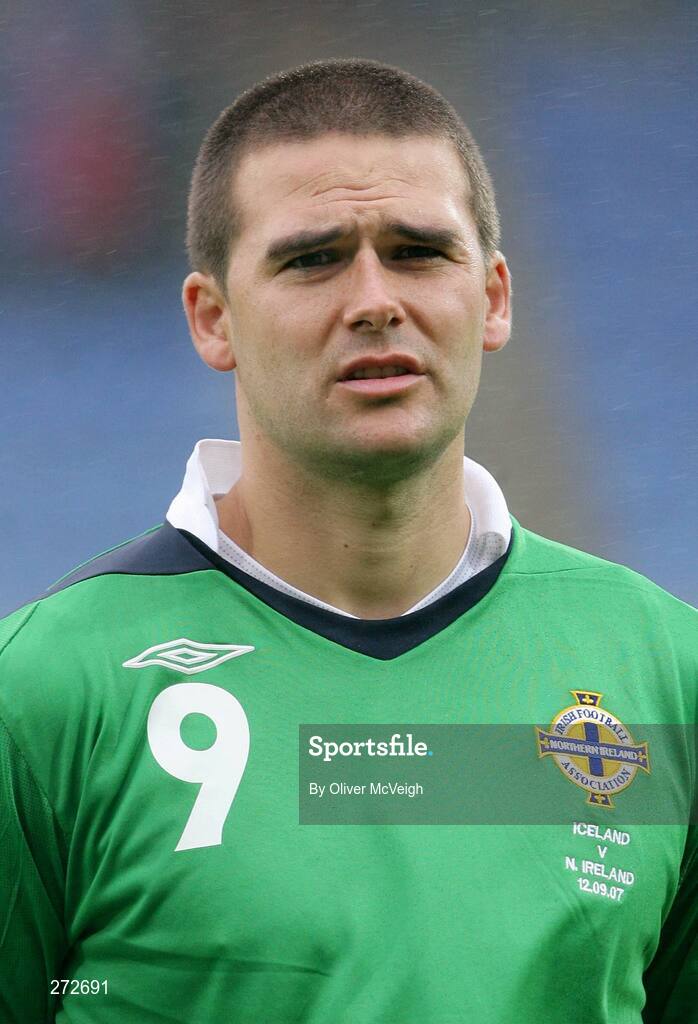 12 September 2007; David Healy, Northern Ireland. 2008 European Championship Qualifier, Iceland v Northern Ireland, Laugardalsvollur Stadium, Reykjavik, Iceland. Picture credit; Oliver McVeigh / SPORTSFILE
