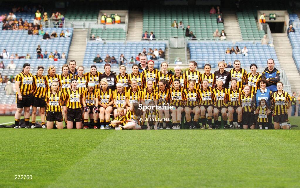 23 September 2007; The Kilkenny squad.TG4 All-Ireland Ladies Junior Football Championship Final, London v Kilkenny, Croke Park, Dublin. Picture credit; Brian Lawless / SPORTSFILE