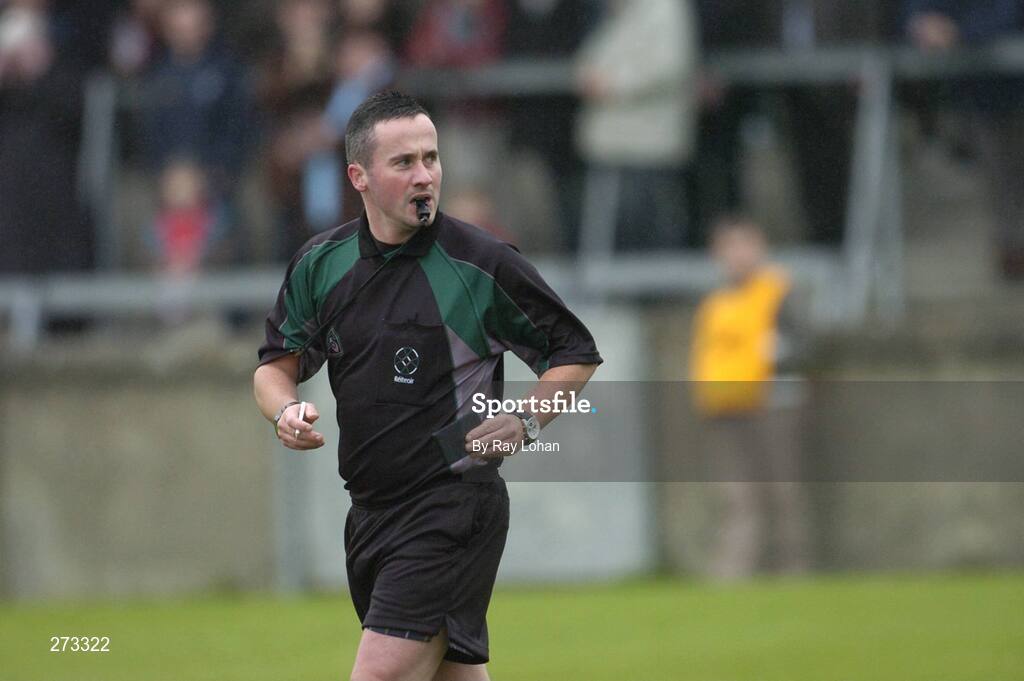 11 Novenber 2007; James McGrath, Referee. AIB Leinster Club Senior Hurling Championship Quarter-Final, Ballyboden St Enda's, Dublin v Oulart-the-Ballagh, Wexford, Parnell Park, Dublin. Picture credit: Ray Lohan / SPORTSFILE