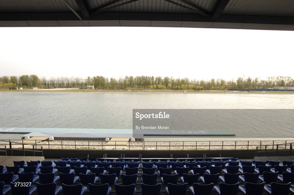 13 November 2007; A general view of the Shunyi Olympic Rowing and Canoeing Park during preparations in Beijing ahead of the 2008 Summer Olympic Games. The 2008 Summer Olympics, officially known as the Games of the XXIX Olympiad, will be take place from the 8th August 2008 to 24th August 2008, at the Beijing National Stadium in Beijing, China. Beijing, China. Picture credit: Brendan Moran / SPORTSFILE *** Local Caption ***