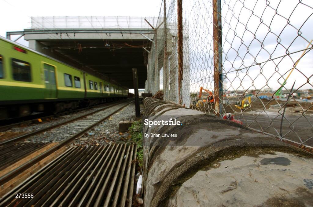 15 November 2007; A general view of Lansdowne Road as work progresses on the new stadium. Lansdowne Road, Dublin. Picture credit: Brian Lawless / SPORTSFILE