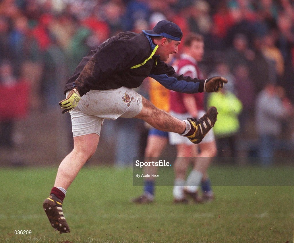 20 February 2000; Barry Heffernan of Crossmolina during the AIB All-Ireland Senior Club Football Championship Semi-Final match between Na Fianna and Crossmolina at Pearse Park in Longford. Photo by Aoife Rice/Sportsfile