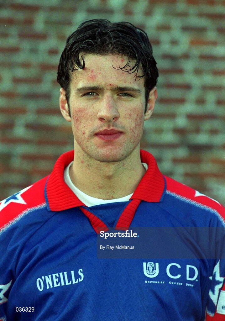 20 August 1999; Ciaran Martyn of UCD prior to the Eircom League Premier Division match between St Patrick's Athletic and UCD at Belfield Park in Dublin. Photo by Ray McManus/Sportsfile