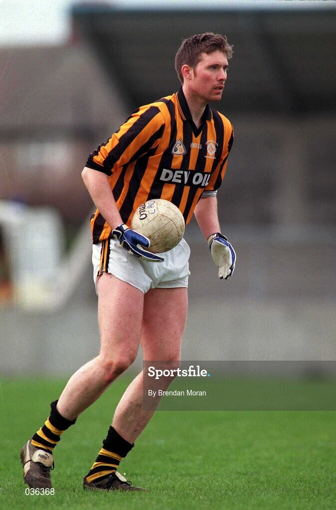 20 February 2000; Colm O'Neill of Crossmaglen during the AIB All-Ireland Senior Club Football Championship Semi-Final match between Crossmaglen and UCC at Parnell Park in Dublin. Photo by Brendan Moran/Sportsfile