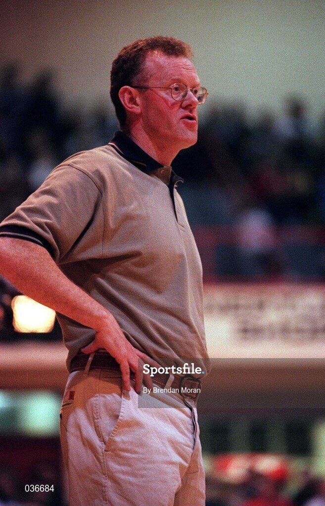 11 February 2000; Neptune Gerry Fitzpatrick during the ESB Superleague match between Neptune and ESAT Telecom Demons at Neptune Stadium in Blackpool, Cork. Photo by Brendan Moran/Sportsfile