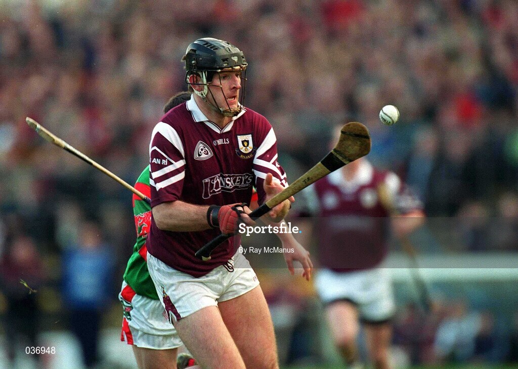 13 February 2000; Joe Rabbitte of Athenry during the All-Ireland Senior Club Hurling Championship Semi-Final match between Athenry and Birr at Semple Stadium in Thurles, Tipperary. Photo by Ray McManus/Sportsfile