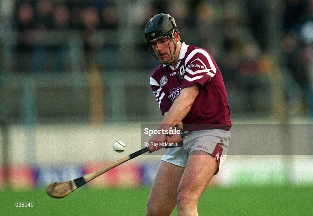 13 February 2000; Joe Rabbitte of Athenry during the All-Ireland Senior Club Hurling Championship Semi-Final match between Athenry and Birr at Semple Stadium in Thurles, Tipperary. Photo by Ray McManus/Sportsfile