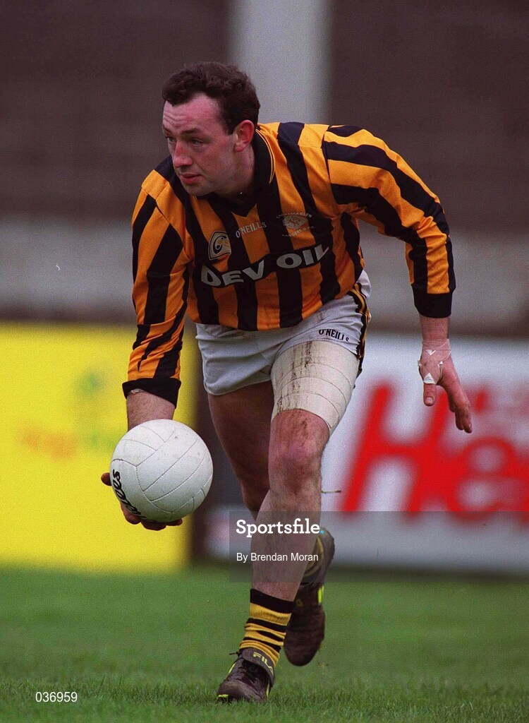 20 February 2000; John Donaldson of Crossmaglen  during the AIB All-Ireland Senior Club Football Championship Semi-Final match between Crossmaglen and UCC at Parnell Park in Dublin. Photo by Brendan Moran/Sportsfile