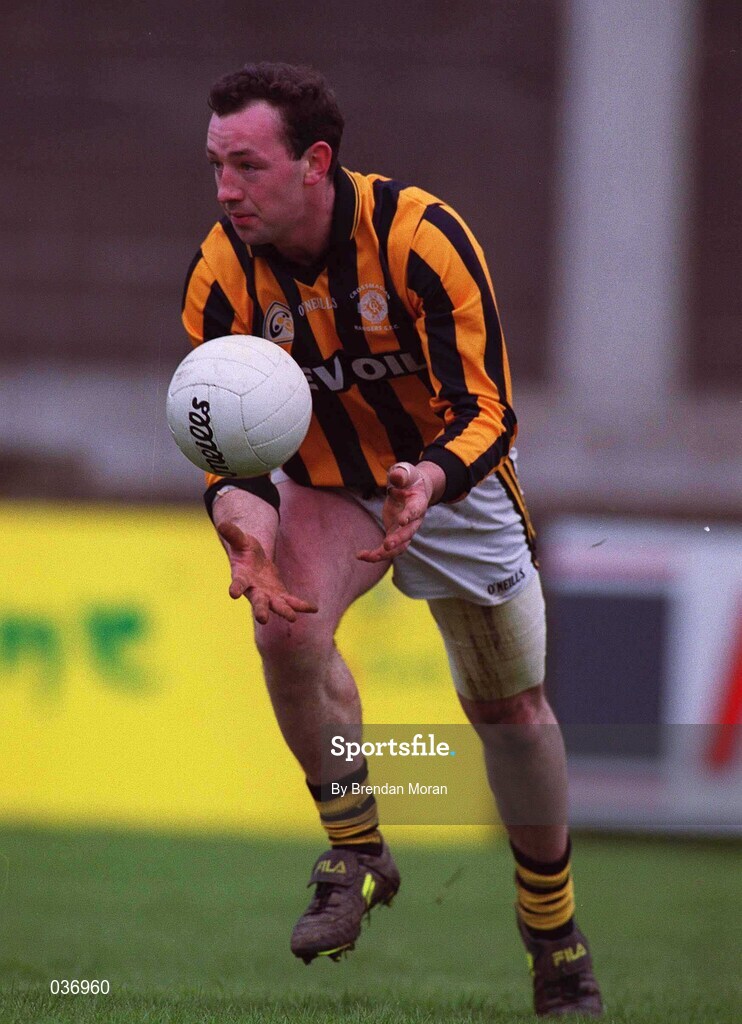 20 February 2000; John Donaldson of Crossmaglen during the AIB All-Ireland Senior Club Football Championship Semi-Final match between Crossmaglen and UCC at Parnell Park in Dublin. Photo by Brendan Moran/Sportsfile