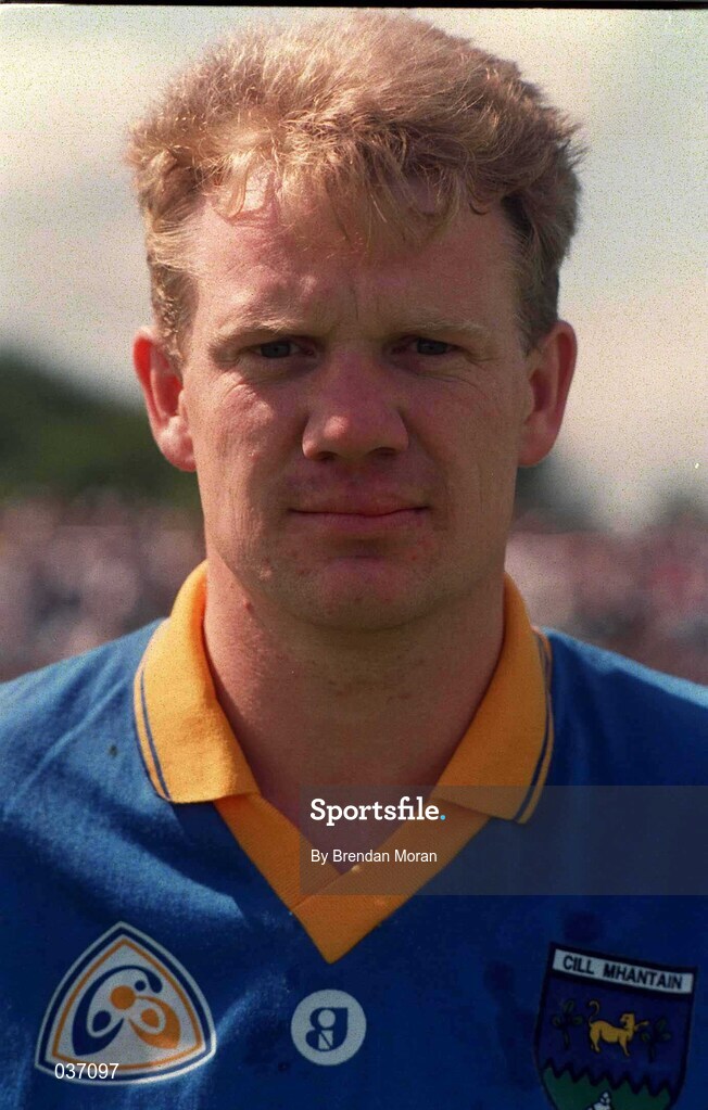 11 June 1995; Kevin O'Brien of Wicklow prior to the Leinster Senior Football Championship Quarter-Final match between Westmeath and Wicklow at Pairc Ciaran in Athlone, Westmeath. Photo by Brendan Moran/Sportsfile