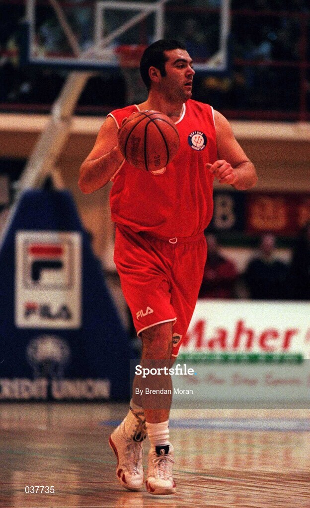 11 February 2000; Stephen McCarthy of Neptune during the ESB Superleague match between Neptune and ESAT Telecom Demons at Neptune Stadium in Blackpool, Cork. Photo by Brendan Moran/Sportsfile