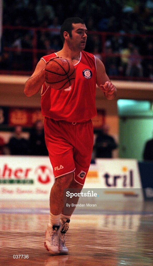 11 February 2000; Stephen McCarthy of Neptune during the ESB Superleague match between Neptune and ESAT Telecom Demons at Neptune Stadium in Blackpool, Cork. Photo by Brendan Moran/Sportsfile