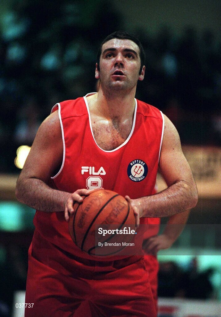 11 February 2000; Stephen McCarthy of Neptune during the ESB Superleague match between Neptune and ESAT Telecom Demons at Neptune Stadium in Blackpool, Cork. Photo by Brendan Moran/Sportsfile