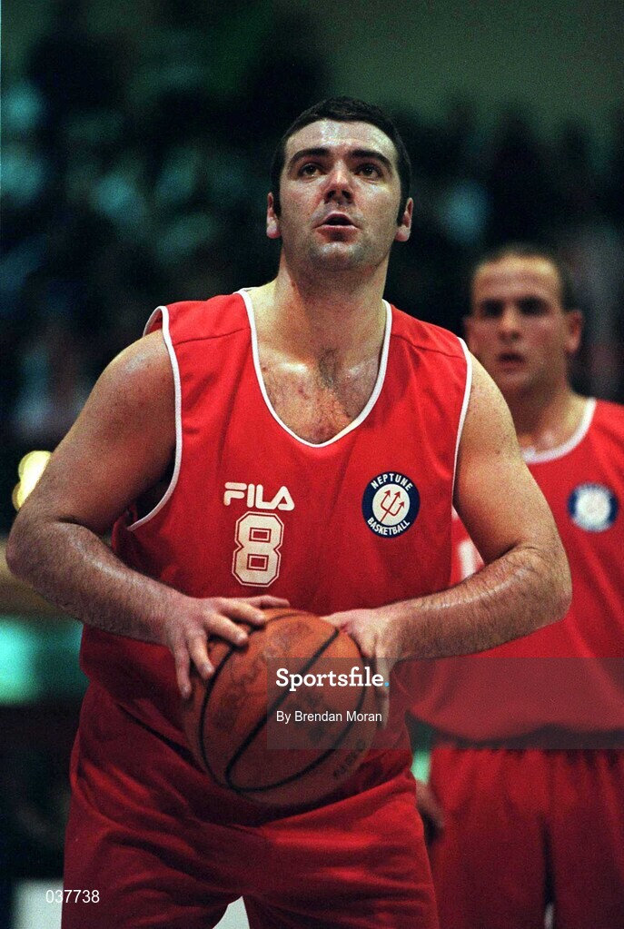 11 February 2000; Stephen McCarthy of Neptune during the ESB Superleague match between Neptune and ESAT Telecom Demons at Neptune Stadium in Blackpool, Cork. Photo by Brendan Moran/Sportsfile