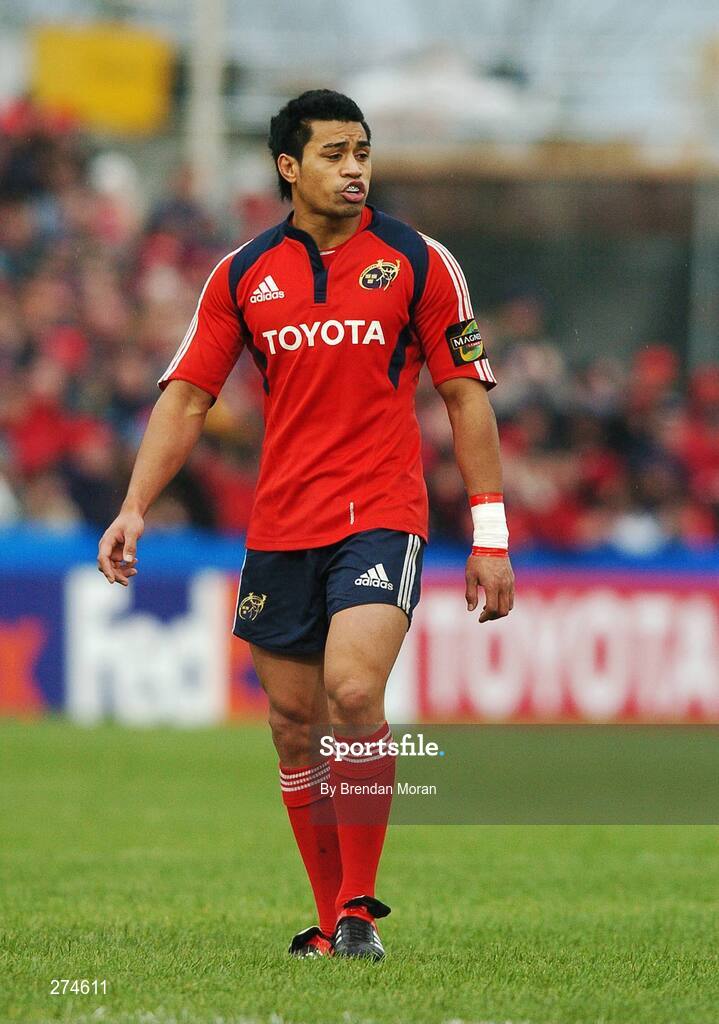 18 November 2007; Lifeimi Mafi, Munster. Heineken Cup, Pool 5, Round 2, Munster v Clermont Auvergne, Thomond Park, Limerick. Picture credit; Brendan Moran / SPORTSFILE