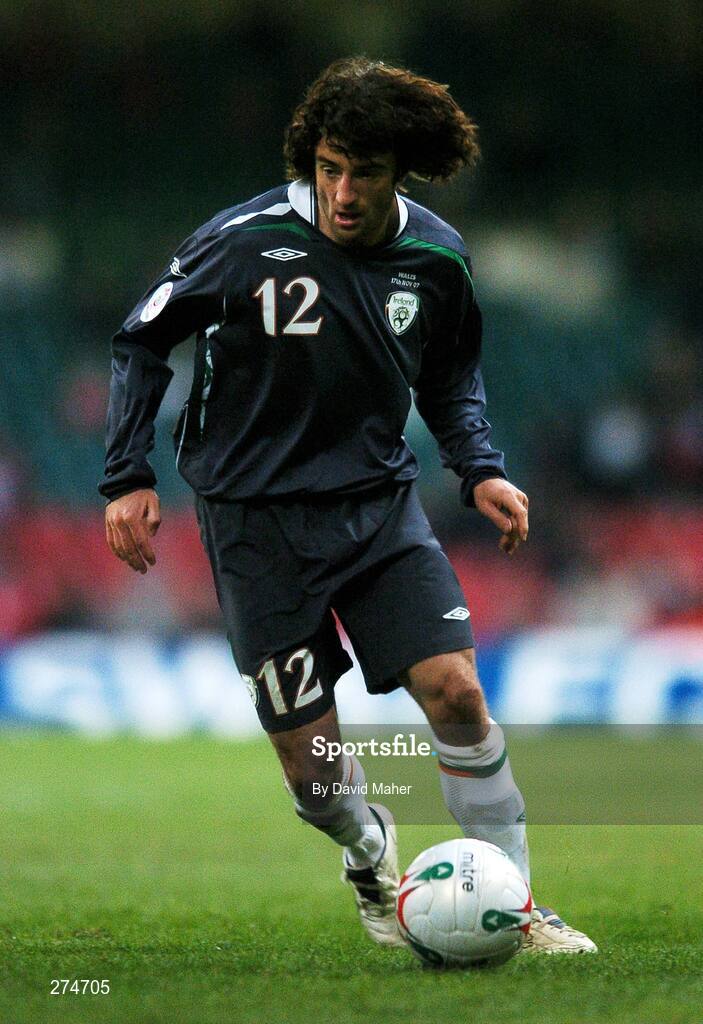 17 November 2007; Stephen Hunt, Republic of Ireland. 2008 European Championship Qualifier, Wales v Republic of Ireland, Millennium Stadium, Cardiff, Wales. Picture credit; David Maher / SPORTSFILE