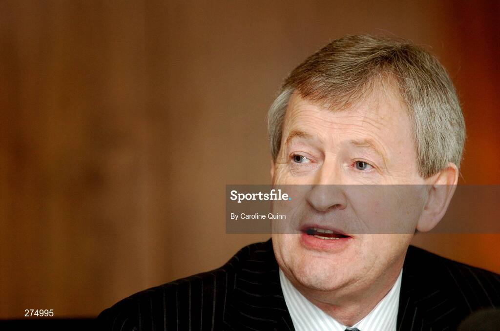22 November 2007; Paraic Duffy speaking at a press conference when it was announced that he will succeed Liam Mulvihill as Director General (Ard Stiúrthóir) of the Association. Croke Park, Dublin. Picture credit; Caroline Quinn / SPORTSFILE