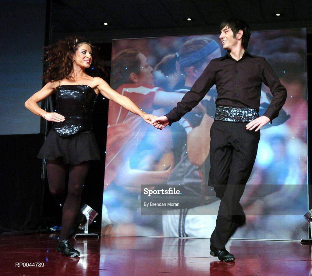 17 November 2007; Some of the entertainment performing during the 2007 O'Neills/TG4 Ladies Football All-Star Awards. Citywest Hotel, Conference, Leisure & Golf Resort, Saggart, Co Dublin. Picture credit: Brendan Moran / SPORTSFILE  *** Local Caption ***