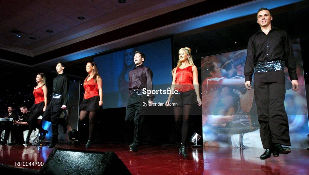 17 November 2007; Some of the entertainment performing during the 2007 O'Neills/TG4 Ladies Football All-Star Awards. Citywest Hotel, Conference, Leisure & Golf Resort, Saggart, Co Dublin. Picture credit: Brendan Moran / SPORTSFILE  *** Local Caption ***