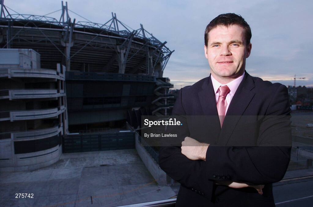 29 November 2007; Dessie Farrell, GPA Chief Executive, after a press conference to announce the agreement between the Minister for Arts, Sport and Tourism and the Irish Sports Council, GAA and GPA to recognise the contribution of Senior Inter-County Players and additional costs associated with enhancing team performance. The decision taken by the Minister for Arts, Sport and Tourism, Mr Seamus Brennan TD is to provide the sum of 3.5m euro to fund an Annual Team Performance Scheme and an Annual Support Scheme for inter-county GAA players. Jury's Croke Park Hotel, Jones's Road, Dublin. Picture credit; Brian Lawless / SPORTSFILE
