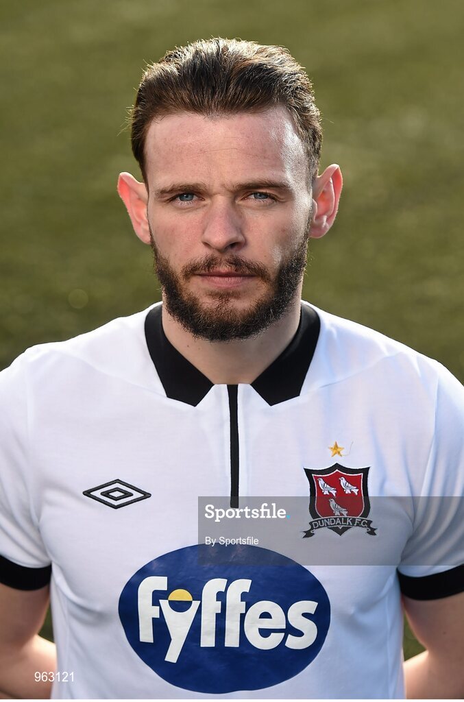 15 February 2015; Andy Boyle, Dundalk. Dundalk Squad and Player Portraits, Oriel Park, Dundalk, Co. Louth. Photo by Sportsfile
