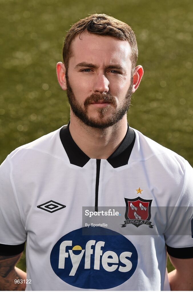 15 February 2015; Curtis Byrne, Dundalk. Dundalk Squad and Player Portraits, Oriel Park, Dundalk, Co. Louth. Photo by Sportsfile