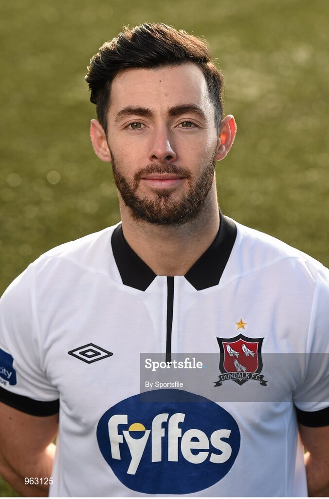 15 February 2015; Richie Towell, Dundalk. Dundalk Squad and Player Portraits, Oriel Park, Dundalk, Co. Louth. Photo by Sportsfile